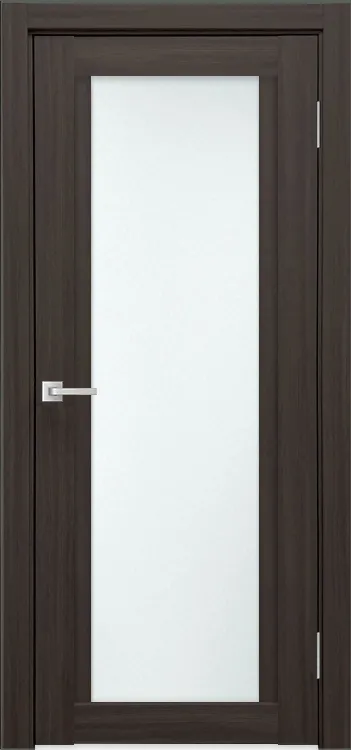 Фото Межкомнатная дверь Легенда К-11 тон Грей Остекление Сатинат белое